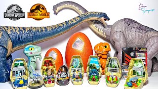 Lots of Jurassic World Dinosaurs! Dreadnoughtus, Indominus Rex, Indoraptor, Brachiosaurus