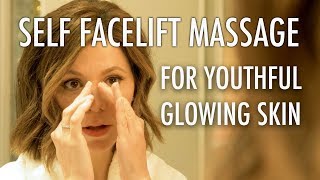 Self Massage Facelift in Minutes! *Beauty Hacks*