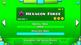 Geometry Dash Level 16: Hexagon Force (All Secret Coins)