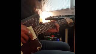 Improvisación solo de guitarra / Guitar solo improvisation. Jazzmaster (funk - electro - indie beat)