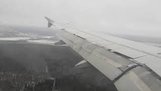 Посадка в аэропорту Домодедово 09.01.2020 Airbus 320 U6 2832 VQ-BCY