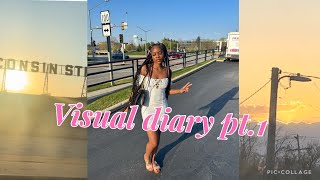 Visual diary pt.1 (mini vlog) spend the day with me