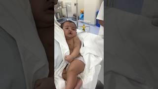 Cute baby goes under anesthesia