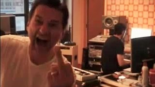 Dave Gahan Fun in the studio