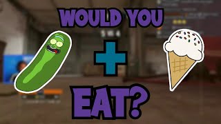 Would you eat pickles & ice cream? │R6 Funny Moments #shorts #r6siege #funny