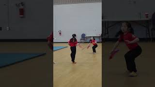 Broadsword Headwrap Drill. Wayland Li Wushu students in action, practicing this key movement. 🔥🔥🔥