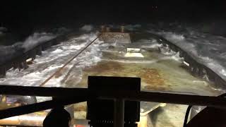 @alaskacaptainjake3140 vs. Pacific Ocean Waves Sloshing on deck