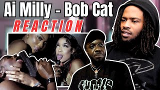 This video is crazy😳 | Ai Milly - Bob Cat (Official Music Video) REACTION