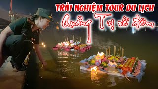 Tour du lịch Quảng Trị về đêm - Thành Cổ Quảng Trị - thả đèn hoa đăng - HỒ ANH FOOD TRAVEL