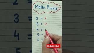 Maths puzzle #braingames #brainpuzzle #shortsfeed #shorts