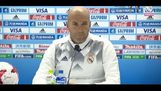 Rueda de prensa | Zidane | Club América | Mundial de Clubes.