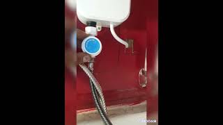 How to Install a little water heater 110VOLTS to get hot water really fast