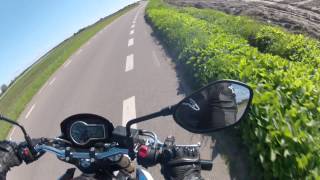 Suzuki GSR 750 Test drive