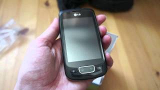 LG Optimus One P500 Unboxing & Text Review [HD]