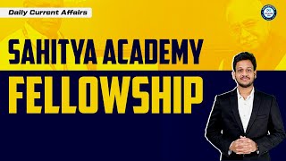 sahitya academy fellowship  | by mr. Bharat