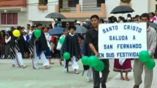 Inicio  de las festividades de San Fernando  Ecuador 2011