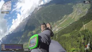 Paragliding at the Stubai Valley June 2015