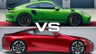 2019 Porsche 911 GT3 RS vs 2018 Lexus LC500