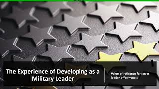 Leader Listening and Reflective Practices - Col. Smigowski - Strategic leadership Development Forum