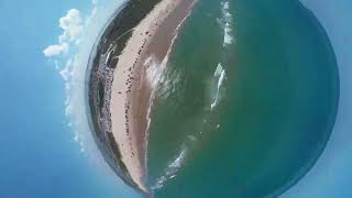 South Padre Island mavic 2 drone ariel view