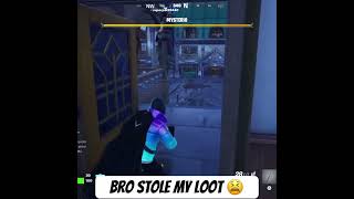 Teammate STOLE MY Loot #fortnite #fortnitememes #fortniteclips #trending