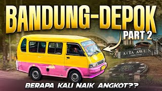 BANDUNG - DEPOK Berkelana Naik Angkot, Apakah Bisa??