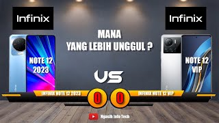 Perbandingan Infinix Note 12 2023 dan Infinix Note 12 VIP | TERBARU !!