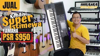 ISTIMEWA...!! YAMAHA PSR S950 | Plastik dilayar masih nempel | Sudah sampling | Siap kerja