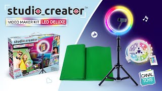 Studio Creator Video Maker Kit LED Deluxe | Canal Toys