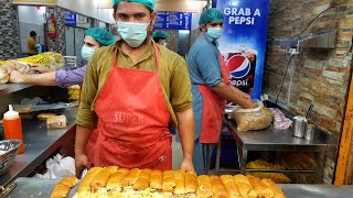 Craziest Super Burger | People are Crazy for their taste | Fast Selling Burgers | Superb Bun Kabab