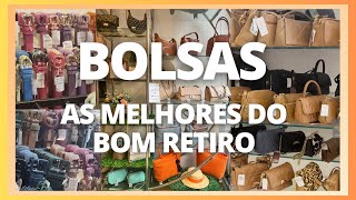 Loja de BOLSAS na rua JOSÉ PAULINO - Bom Retiro - PREÇOS maravilhosos