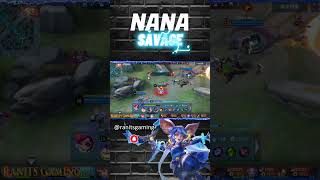 Moments Nana Savage Paling Ngeselin | Form Subscriber #ranitsgaming #savagemlbb #mlbb