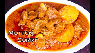 Goat meat curry Mutton Potato Curry | Aloo Mutton Curry | Mutton Curry | simple mutton curry