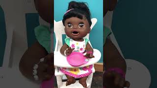 Feeding Baby Alive Real Surprises Doll Violet