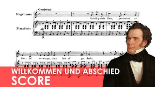 SCHUBERT Willkommen und Abschied (D.767) Score