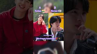 (Kim Seok Jin💞)#Indian🇮🇳#Korean🇰🇷#Jin#Viral🔥#Short✨