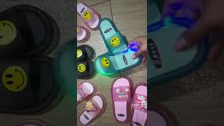 Slippers with lights