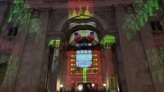 Laser 3D show at St.Stephen's Basilica.