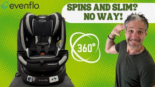 Evenflo Revolve360 Slim Rotational Convertible Car Seat Review | Best Rotating Car Seats 2024