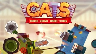 игра CATS CRASH APENA TURBO STAPS уничтожаю машины котов