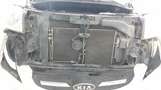 How remove front bumper cover - kia sportage 2009 (video 53)