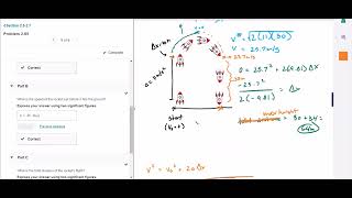 Physics, constant-acceleration equations of motion : the model rocket