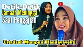 Jamaah meninggal ditempat saat pengajian mumpuni//Semoga khusnul khotimah