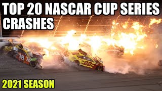 Top 20 NASCAR Cup Series Crashes Of The 2021 Season