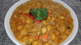 Kari Kacang Kuda | Chickpeas Curry