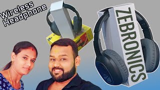 zebronics wireless headphone paradise unboxing review