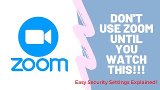 Quick Zoom Security Settings