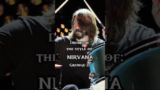 Grunge Drumtrack - 164 BPM #backingdrums #davegrohl #shortsdrums