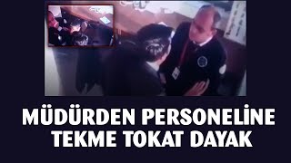 Cimer'e şikayet edilen müdür şikayet eden personeli dövdü