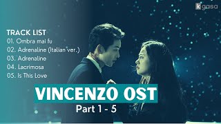 [Full Part. 1 - 5] Vincenzo OST (빈센조 OST) Playlist